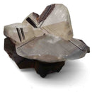 Mercedes Calcite (Chalcopyrite on Calcite) - Specimen
