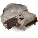 Mercedes Calcite (Chalcopyrite on Calcite) - Specimen