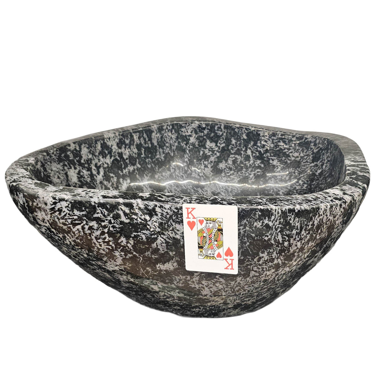 Merlinite - Polished Bowl - Statement Specimen - Madagascar - Third Eye, Crown, and Root Chakras