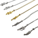 Metal Crystal Holder - Necklace