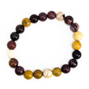 Mookaite - Round Bead Bracelet