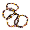 Mookaite - Round Bead Bracelet