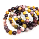 Mookaite - Round Bead Bracelet