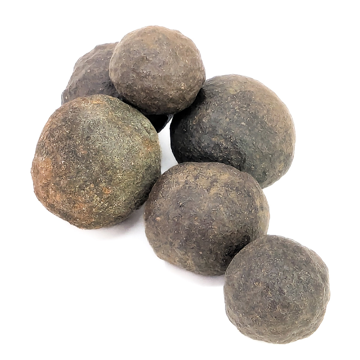 Moqui marble from Utah – group of marbles