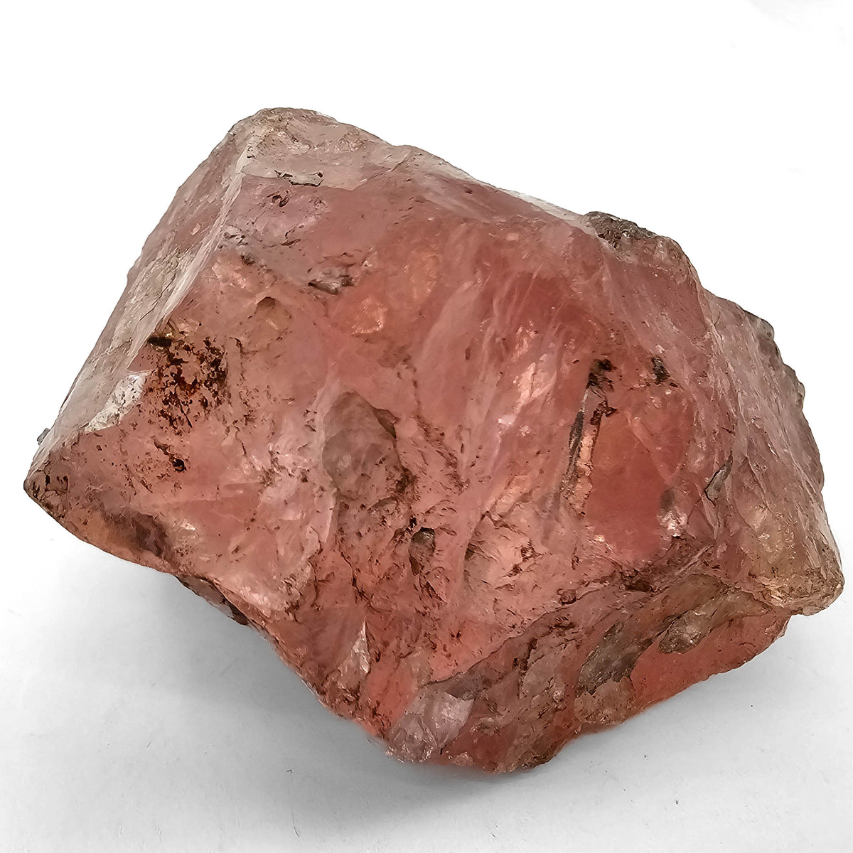 Morganite specimen, a variety of beryl.