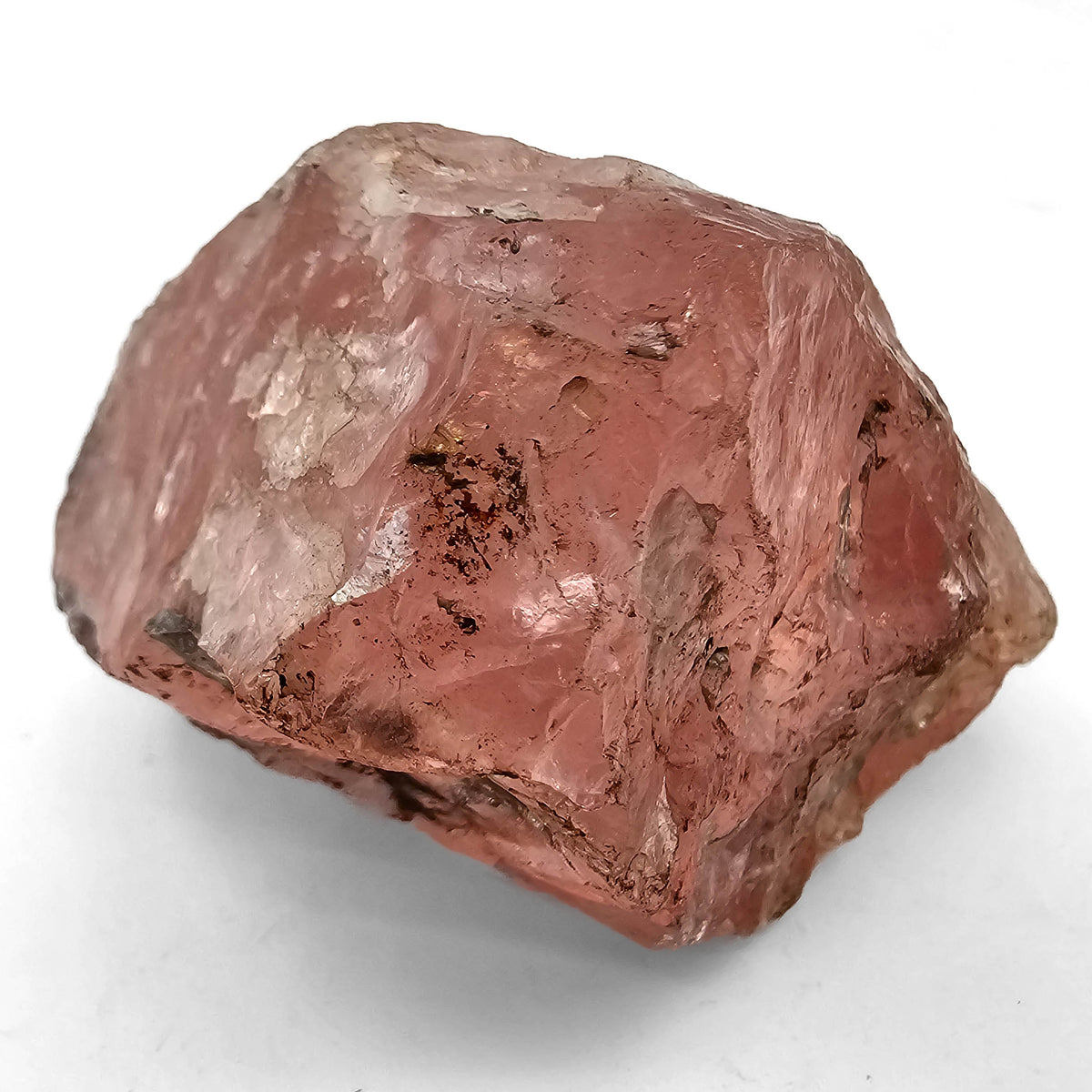 Morganite specimen, a variety of beryl.