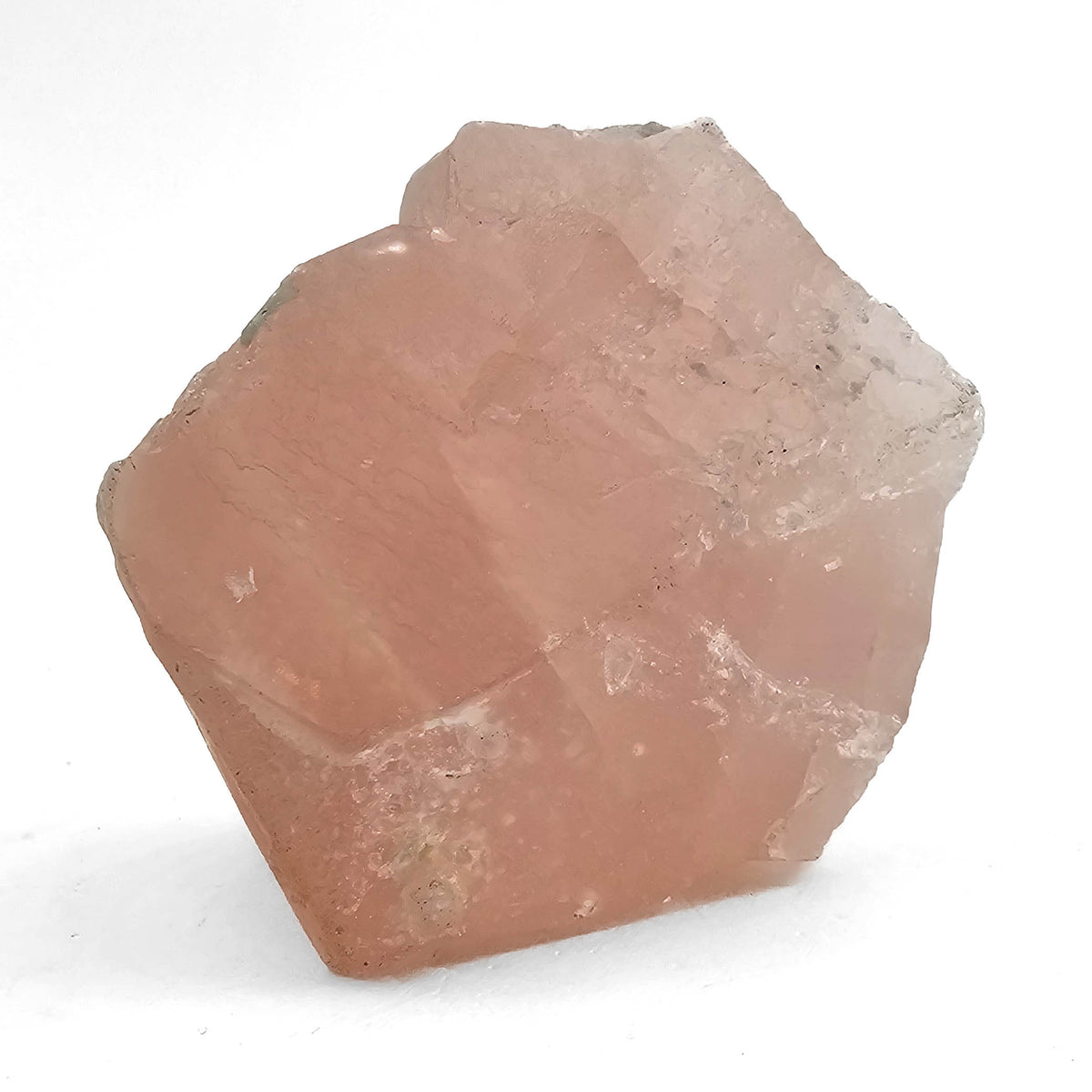 Morganite specimen, a variety of beryl.