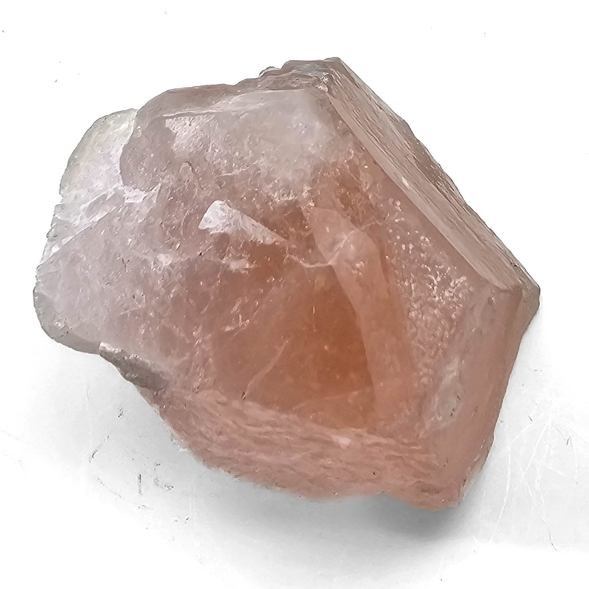 Morganite specimen, a variety of beryl.