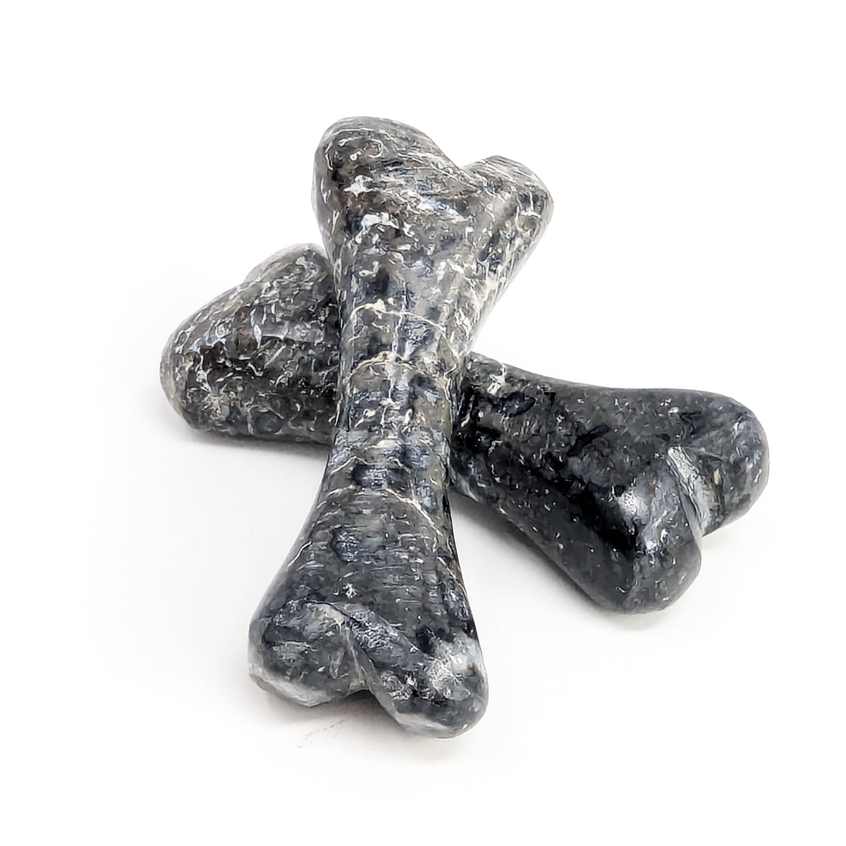 Mosasaurus Bone carving fossil from Morocco.