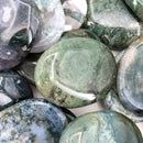 Moss Agate - Worry Stone