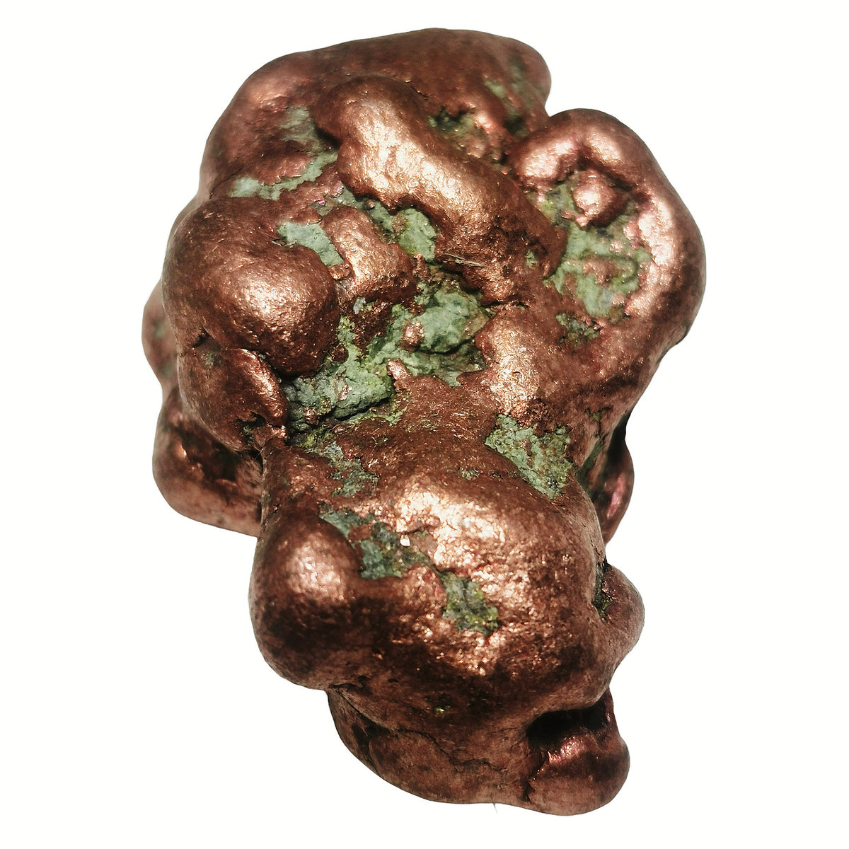Native Copper Nuggets mineral/tumbled from Michigan, USA.
