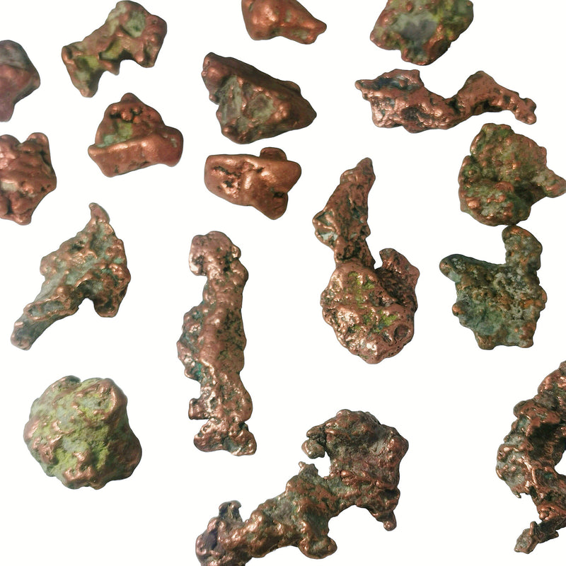 Native Copper Nuggets - Mineral/Tumbled