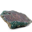 Native Copper in Chrysocolla - Polished Cut Face