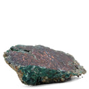 Native Copper in Chrysocolla - Polished Cut Face