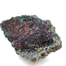 Native Copper in Chrysocolla - Polished Cut Face