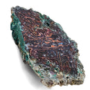 Native Copper in Chrysocolla - Polished Cut Face