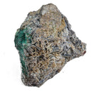 Native Copper in Chrysocolla - Polished Cut Face