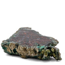 Native Copper in Chrysocolla - Polished Cut Face
