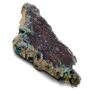Native Copper in Chrysocolla - Polished Cut Face