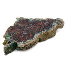 Native Copper in Chrysocolla - Polished Cut Face