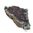Native Copper in Chrysocolla - Polished Cut Face