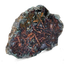 Native Copper in Chrysocolla - Polished Cut Face