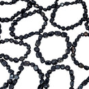 Obsidian - Tumbled Bead Bracelet - Mexico - Root Chakra