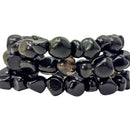 Obsidian - Tumbled Bead Bracelet - Mexico - Root Chakra