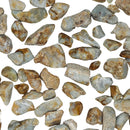 Ocean Picture Rock - Tumble - Larch Hills, BC, Canada - Throat Chakra
