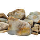 Ocean Picture Rock - Tumble - Larch Hills, BC, Canada - Throat Chakra