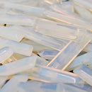 Opalite - Facet Rectangle - Tumble - China