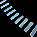 Opalite - Facet Rectangle - Tumble - China