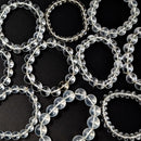 Optical Clear Quartz - Bead Bracelet