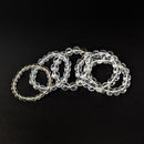Optical Clear Quartz - Bead Bracelet