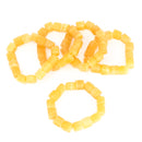 Orange Calcite - Bead Bracelet
