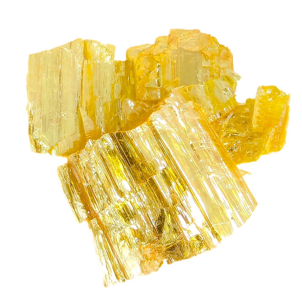 Orpiment specimen from Russia.