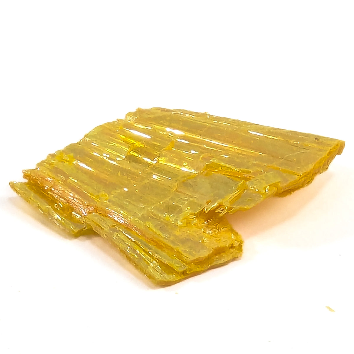 Orpiment specimen from Russia.