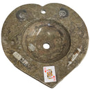 Ammonite & Orthoceras - Heart Shaped Washtub Sink - Fossil Statement