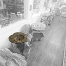 Ammonite & Orthoceras - Heart Shaped Washtub Sink - Fossil Statement
