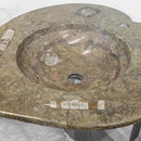 Ammonite & Orthoceras - Heart Shaped Washtub Sink - Fossil Statement