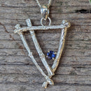 Twig & Iolite - Pendant