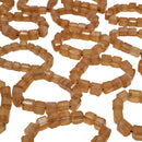 Peach Calcite - Bead Bracelet - Pakistan