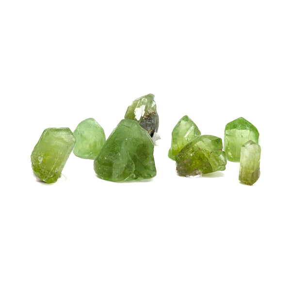 Peridot with Ludwigite - Mineral