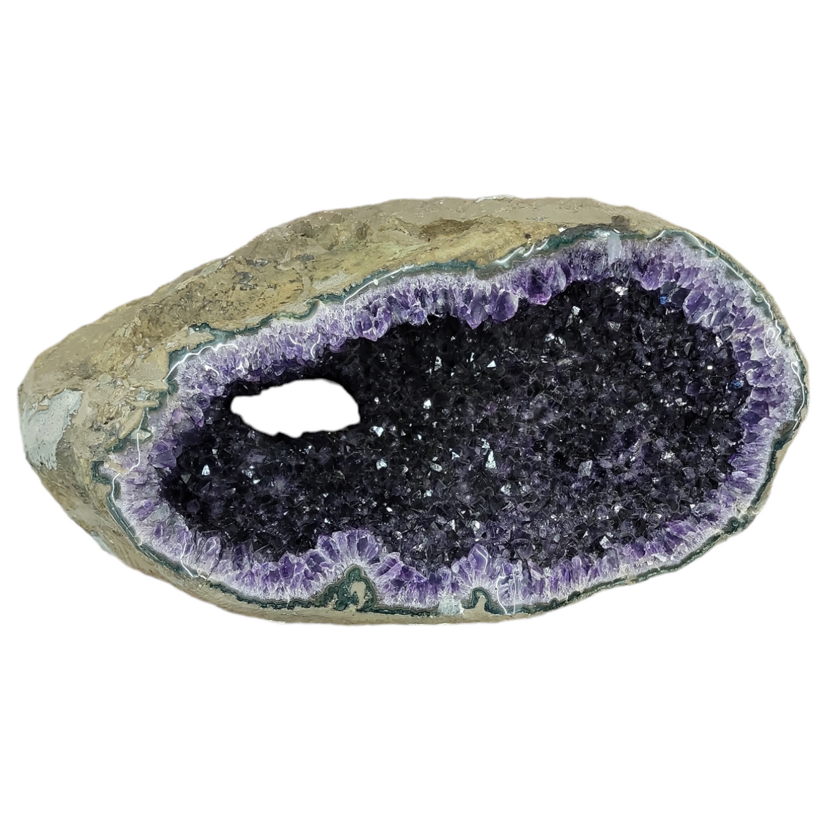 Amethyst - Large Rounded Geode - Statement Specimen - Brazil