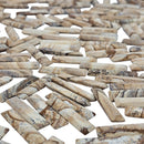 Picture Jasper - Facet Rectangle - Tumble - Oregon, USA