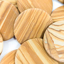 Picture Jasper - Flat Disk - Brown