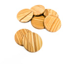 Picture Jasper - Flat Disk - Brown