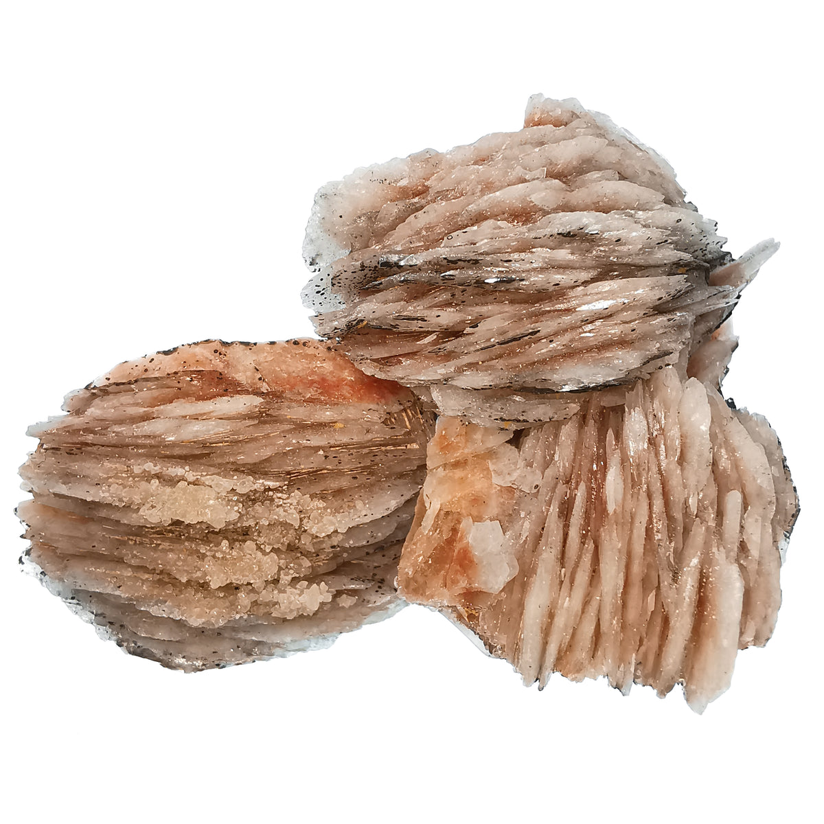 Pink barite from Morocco – two clusters