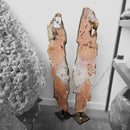Pink Amethyst - Polished Slab Pair on Stands - Statement Specimen