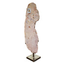 Pink Amethyst Uprgitht Slab on Stand - Statement Specimen - Brazil 